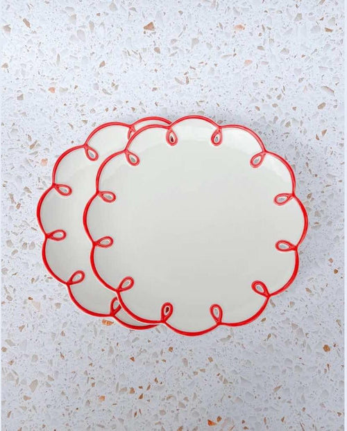 Cloud Ceramic Dinner Plates set of 2 – Thoughtful Gift from The Gift Shop UAE