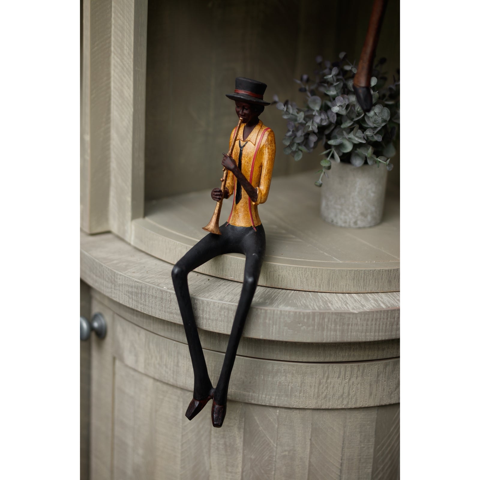 Sitting Jazz Band Trumpeter - The Gift Shop