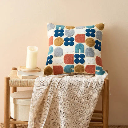Boho Tufted Throw Pillow Case - The Gift Shop