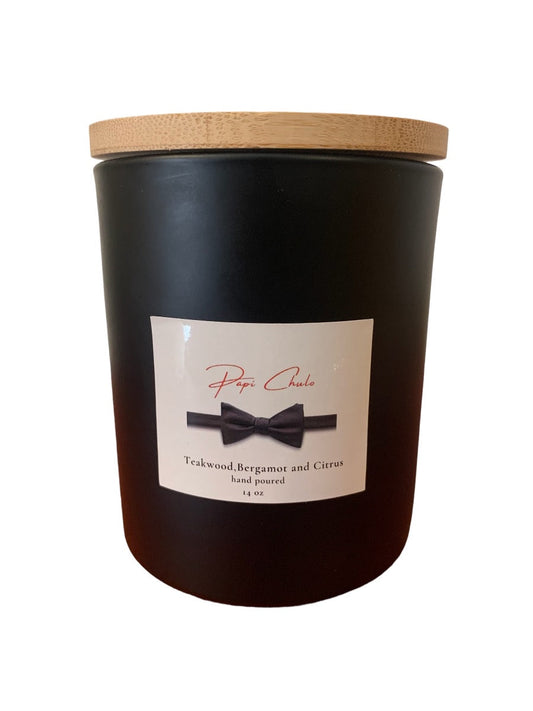 Papi Chulo 14 oz Soy Candle – Elegance Meets Invigoration - The Gift Shop