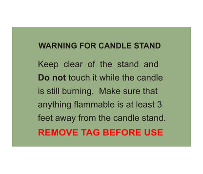 Crescent Candle Stand – Metal Half - Moon Tealight Holder – Thoughtful Gift from The Gift Shop UAE