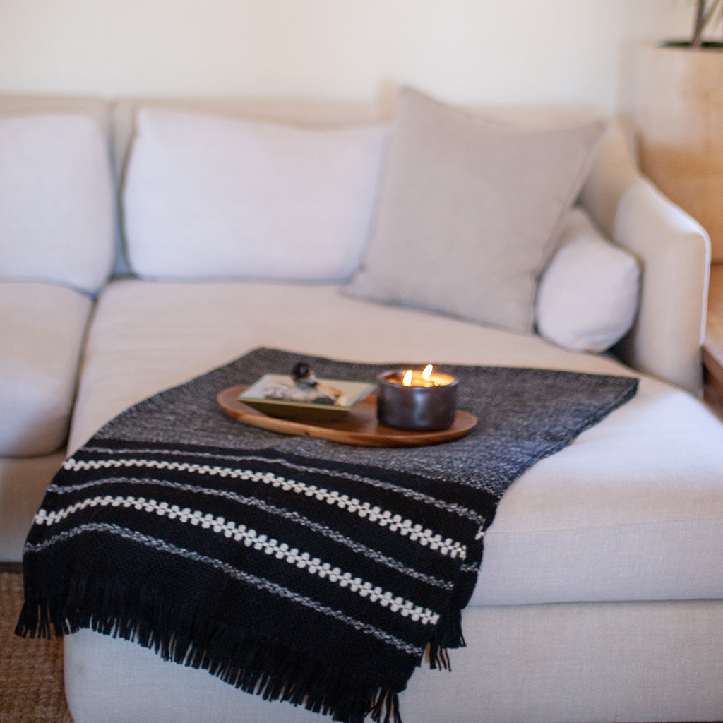 Handmade Chunky Cuzco Alpaca Throw