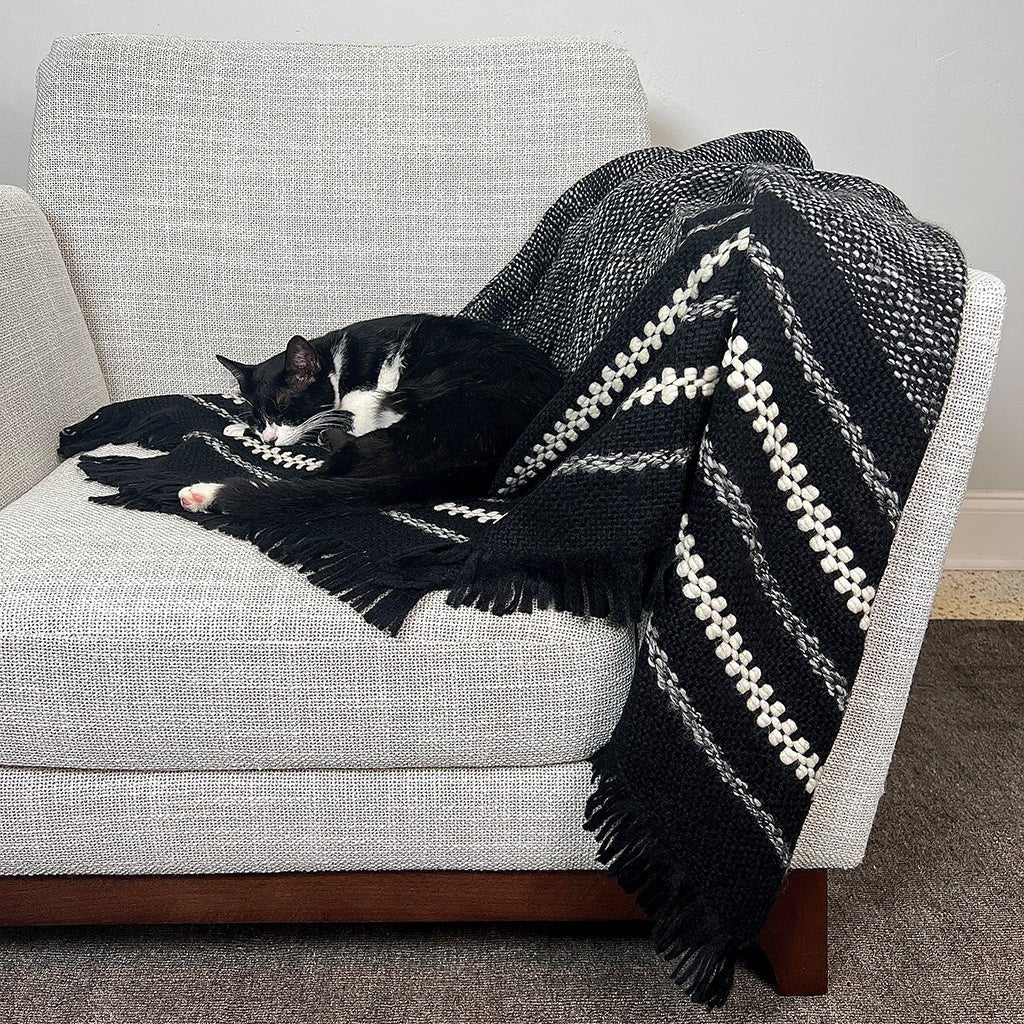 Handmade Chunky Cuzco Alpaca Throw