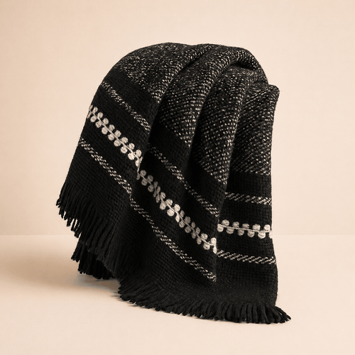Handmade Chunky Cuzco Alpaca Throw