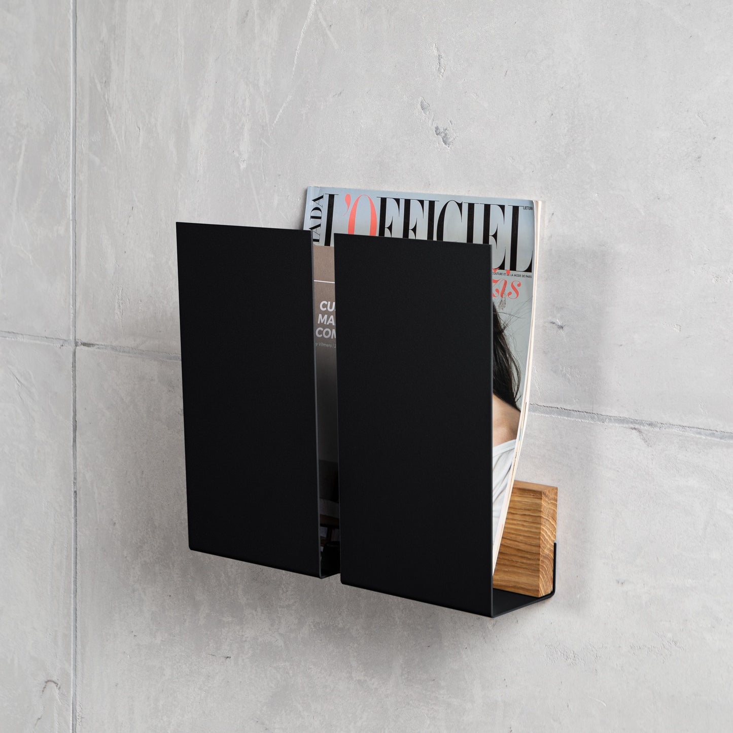 Modern Wall Magazine Rack – Space-Saving & Stylish - The Gift Shop