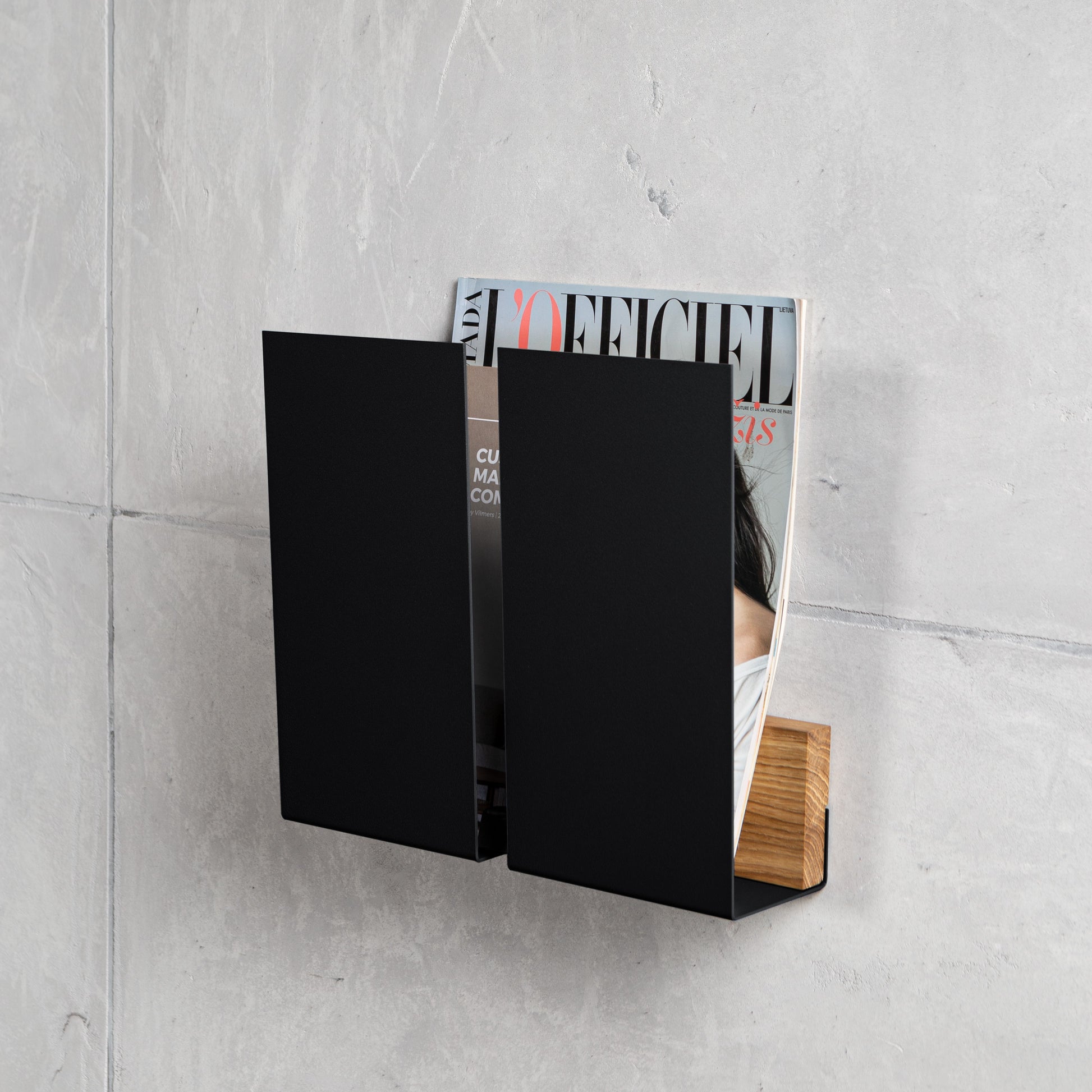 Modern Wall Magazine Rack – Space-Saving & Stylish - The Gift Shop