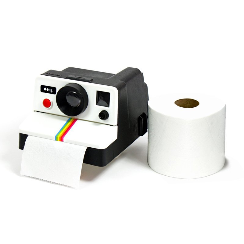 Polaroll Retro Camera Tissue Dispenser - The Gift Shop
