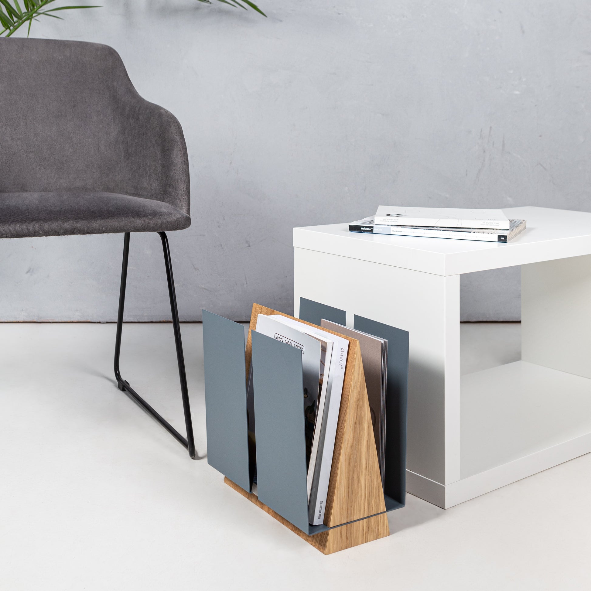 Floor Magazine Rack "WINGS" – A Stylish & Practical Storage Solution - The Gift Shop