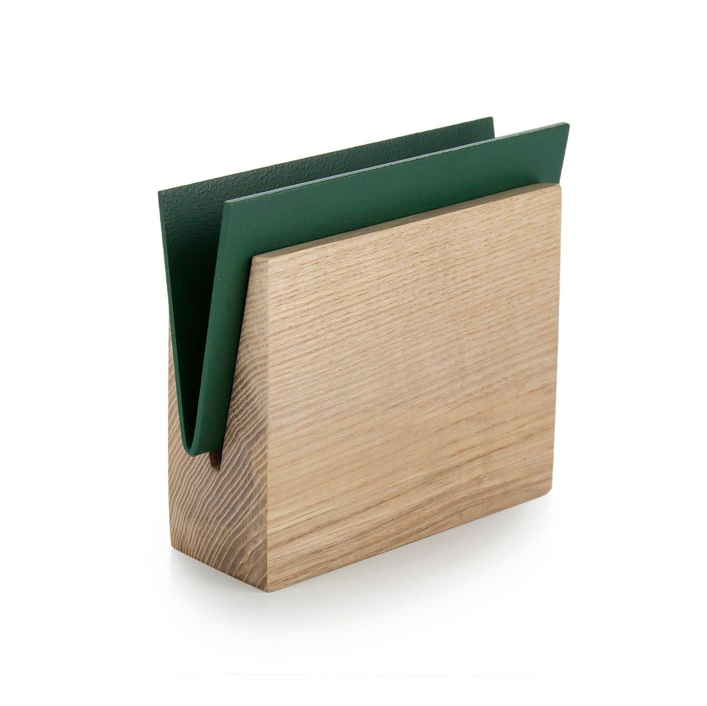 Modern Wooden & Metal Napkin Holder – Minimalist & Versatile - The Gift Shop