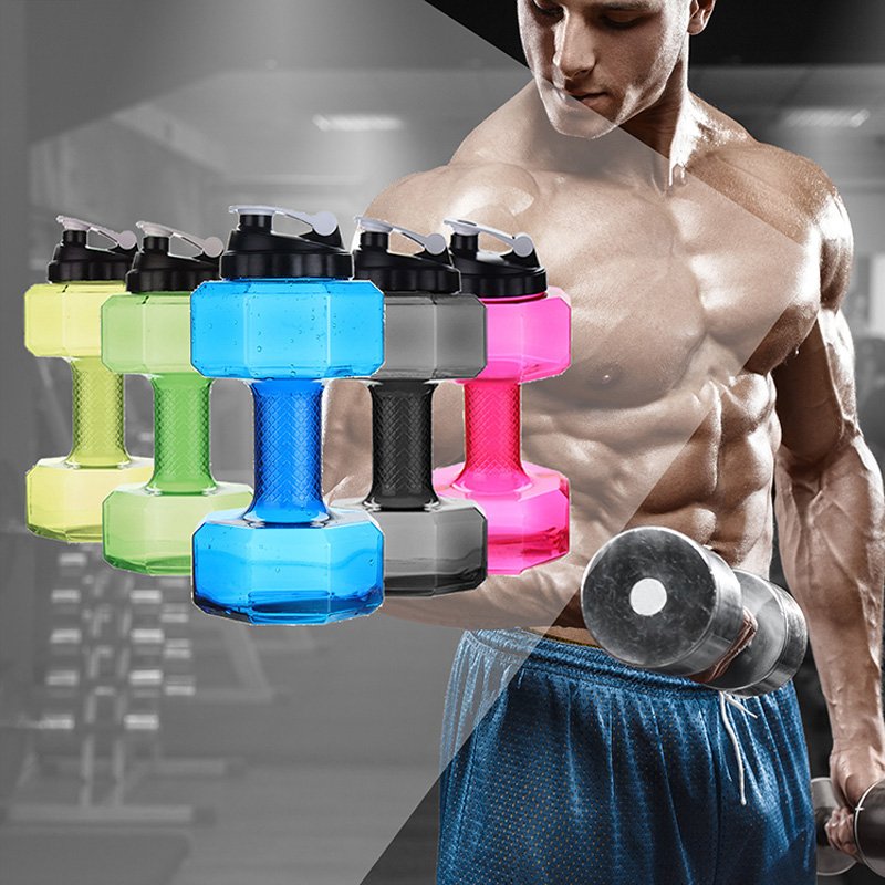 Dumbbell Water Bottle - The Gift Shop