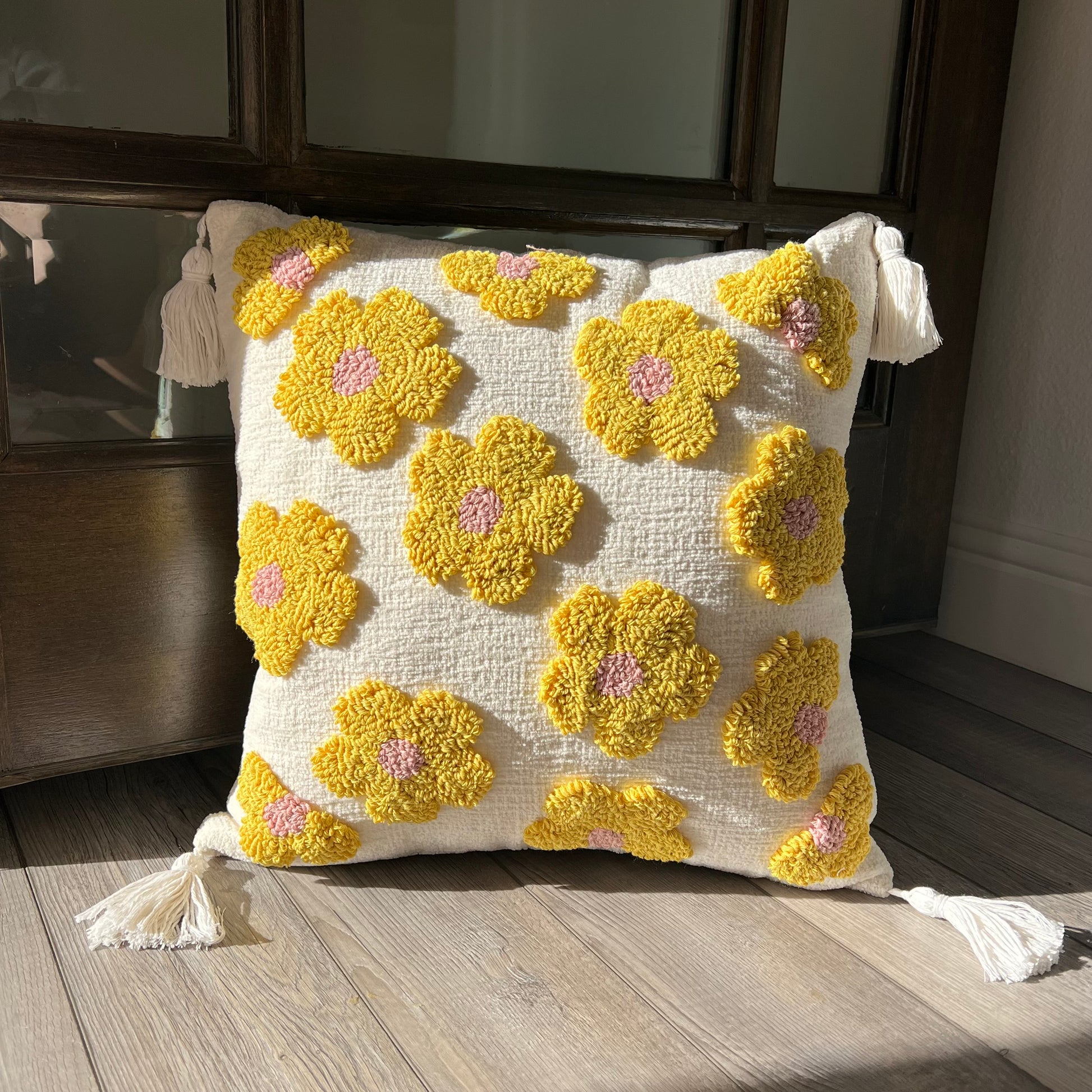 Spring Throw Pillow Cover - The Gift Shop