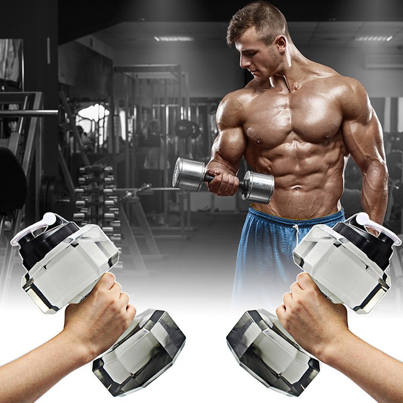 Dumbbell Water Bottle - The Gift Shop