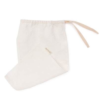 Linen bread bag | off white - The Gift Shop