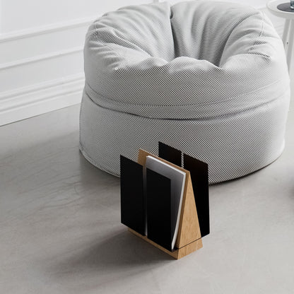Floor Magazine Rack "WINGS" – A Stylish & Practical Storage Solution - The Gift Shop