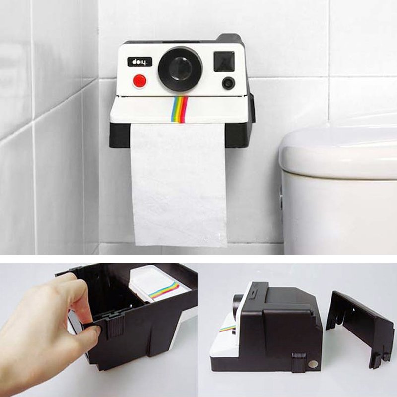 Polaroll Retro Camera Tissue Dispenser - The Gift Shop