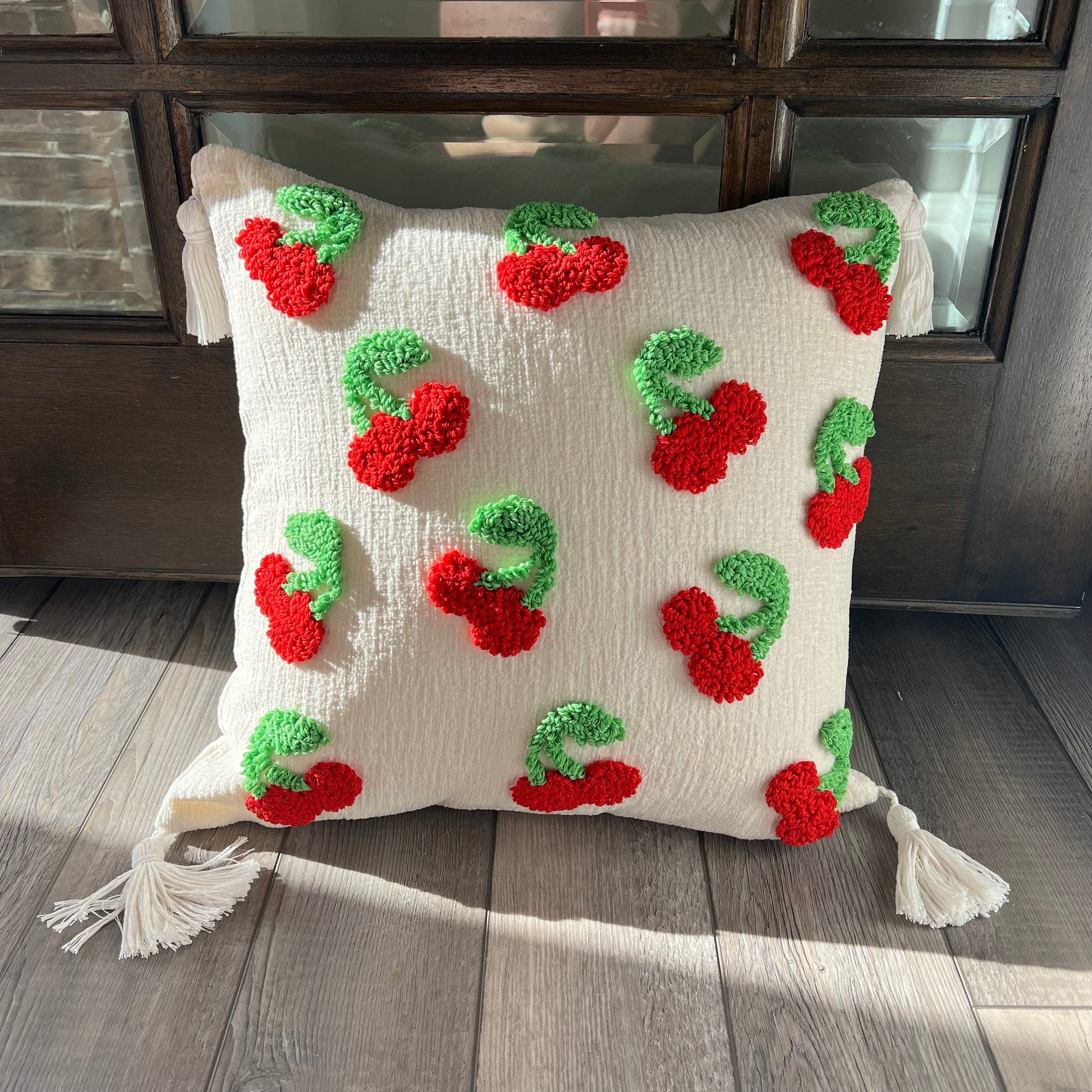Spring Throw Pillow Cover - The Gift Shop