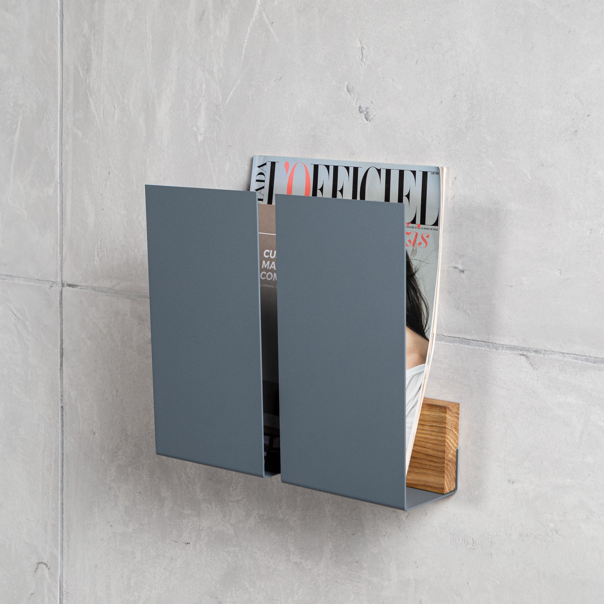 Modern Wall Magazine Rack – Space-Saving & Stylish - The Gift Shop