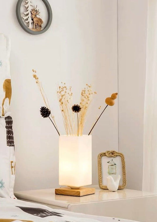 Dimmable Flower Vase Table Lamp