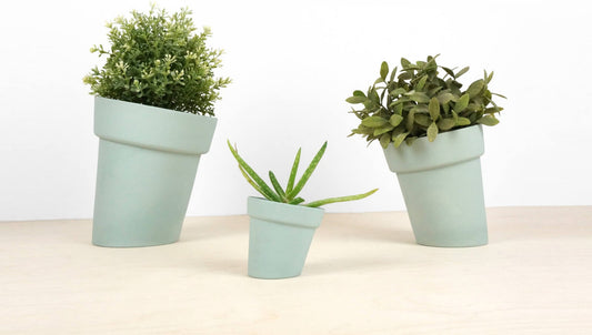 Distort Flowerpots Set of 3 – Thoughtful Gift from The Gift Shop UAE