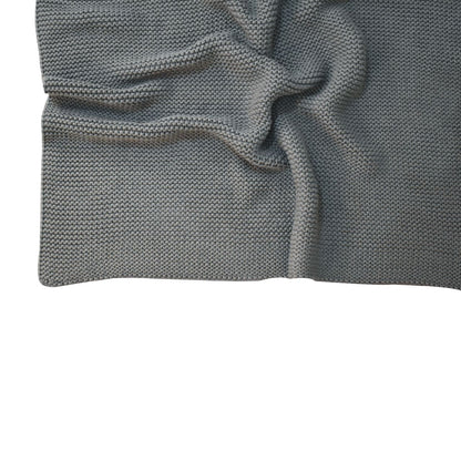 Double Olive Green Knit Throw – Thoughtful Gift from The Gift Shop UAE