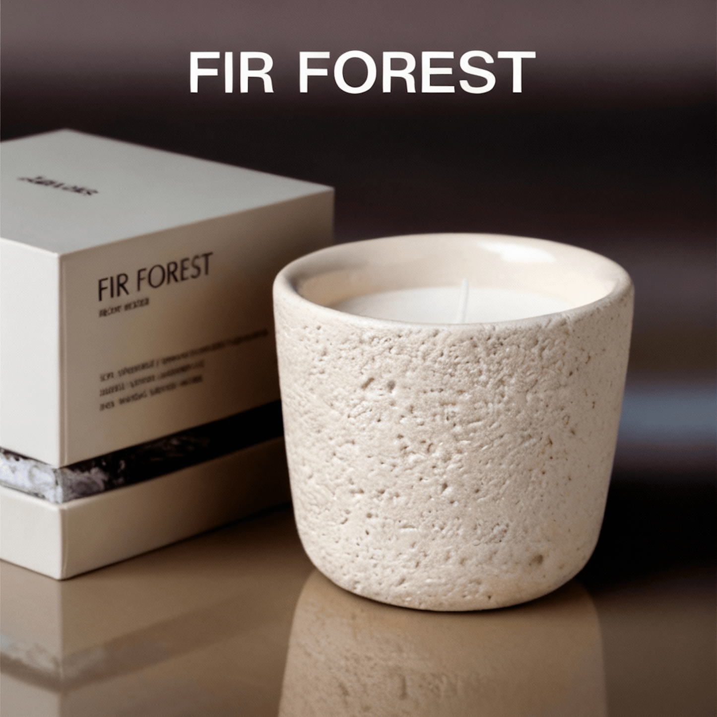 Fir Forest Wood Wick Candle