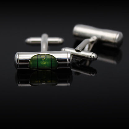 Bubble Level Cufflinks - The Gift Shop