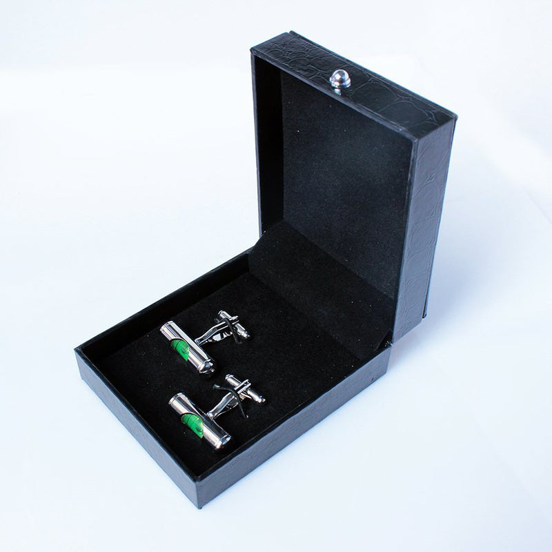 Bubble Level Cufflinks - The Gift Shop
