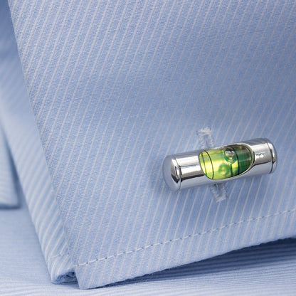 Bubble Level Cufflinks - The Gift Shop