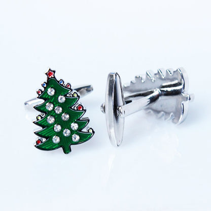 Christmas Tree Cufflinks - The Gift Shop