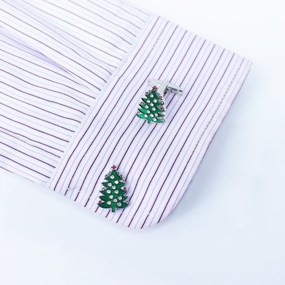 Christmas Tree Cufflinks - The Gift Shop
