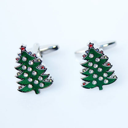 Christmas Tree Cufflinks - The Gift Shop