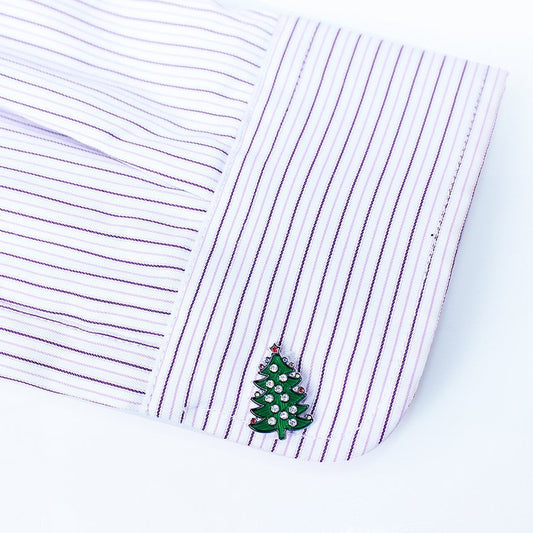 Christmas Tree Cufflinks - The Gift Shop