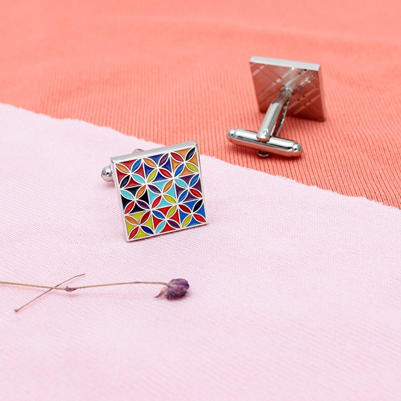 Enamel Art Cufflinks - The Gift Shop