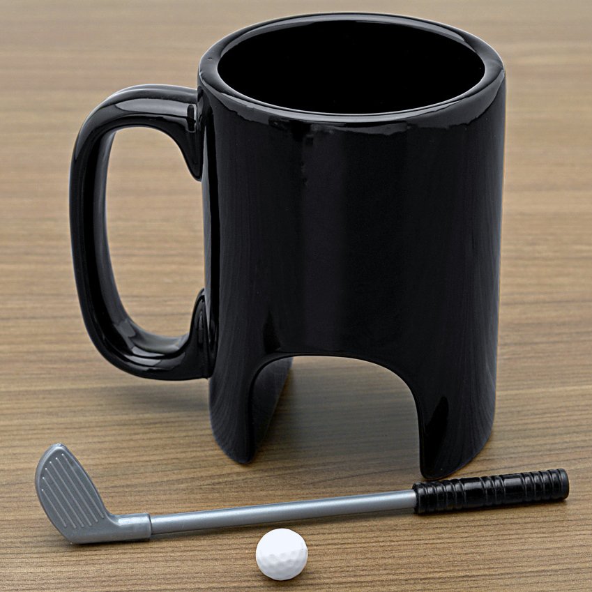 Golf Putt Ceramic Mug - The Gift Shop