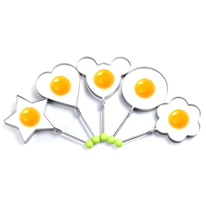 Stainless Steel Egg Mold (5 pieces) - The Gift Shop