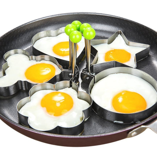 Stainless Steel Egg Mold (5 pieces) - The Gift Shop