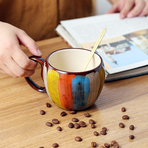 Idyllic Ceramic Mug | Rustic-Inspired Coffee and Tea Mugs - The Gift Shop