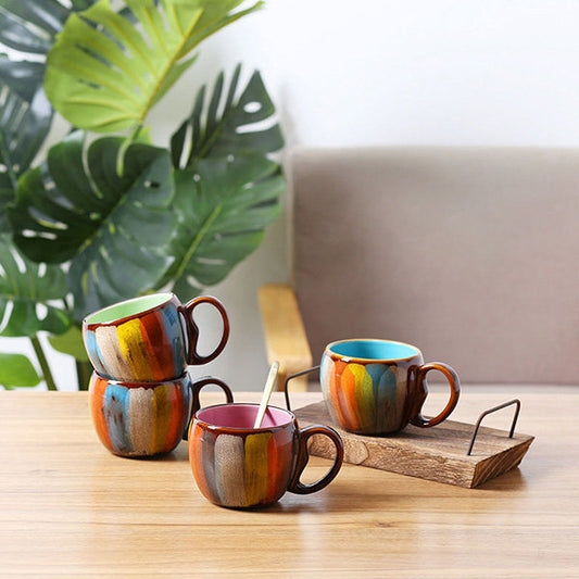 Idyllic Ceramic Mug | Rustic-Inspired Coffee and Tea Mugs - The Gift Shop