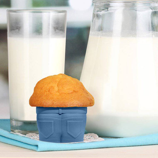 Muffin Tops Baking Cups – Fun & Functional Silicone Molds - Set of 4 - The Gift Shop