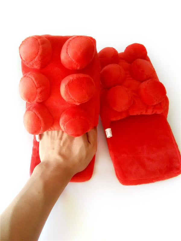 LEGO Building Brick Slippers - The Gift Shop
