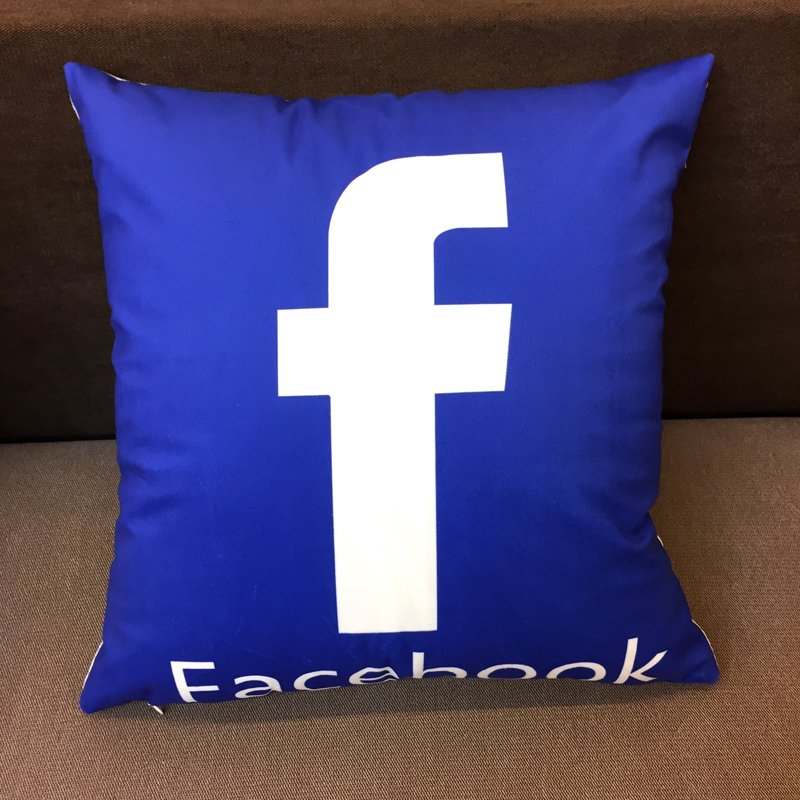 Social Logo Pillow - The Gift Shop