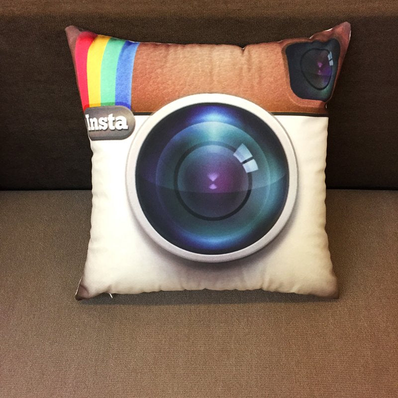 Social Logo Pillow - The Gift Shop