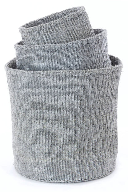 Handwoven African Nesting Storage and Planter Baskets | Set of 3 - The Gift Shop