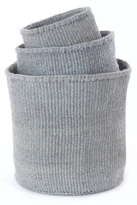 Handwoven African Nesting Storage and Planter Baskets | Set of 3 - The Gift Shop
