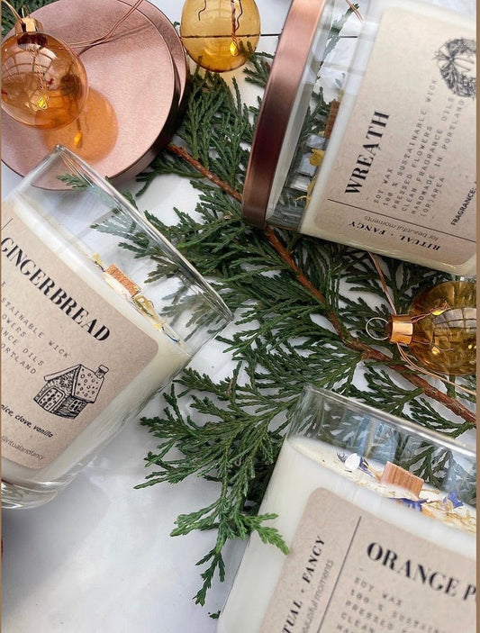 Ginger, Molasses & Allspice Soy Wax Candle – Thoughtful Gift from The Gift Shop UAE