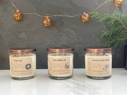 Ginger, Molasses & Allspice Soy Wax Candle - The Gift Shop