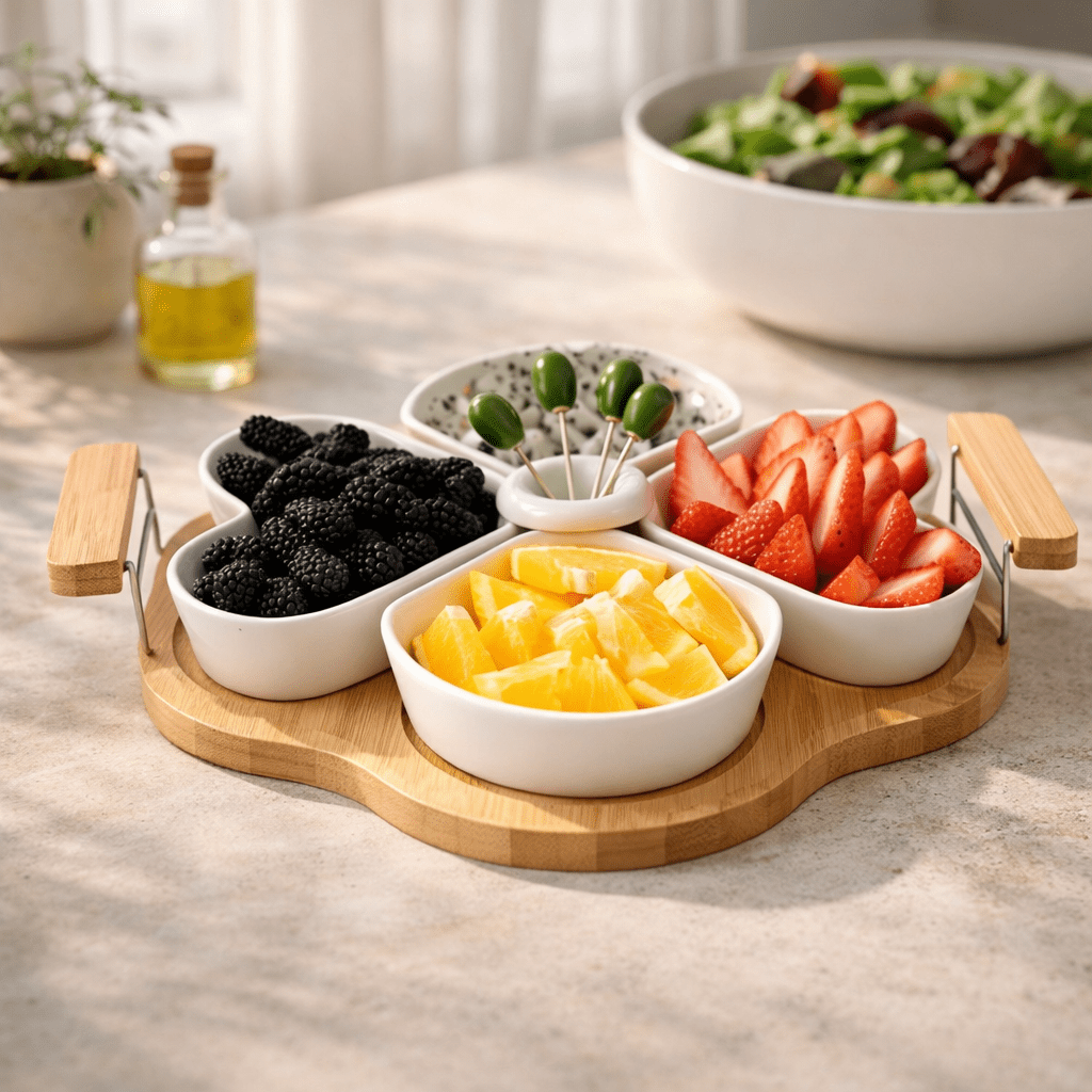 Grid Serving Tray