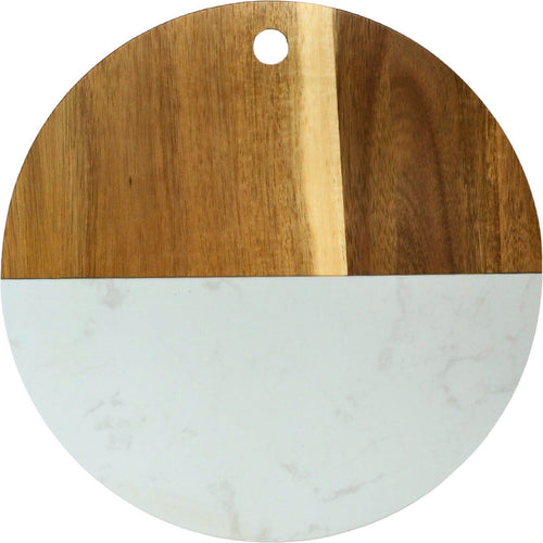 Handcrafted Marble & Acacia Wood Board – Thoughtful Gift from The Gift Shop UAE