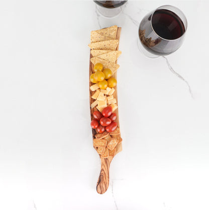 Handcrafted Olive Wood Charcuterie Dish – Thoughtful Gift from The Gift Shop UAE
