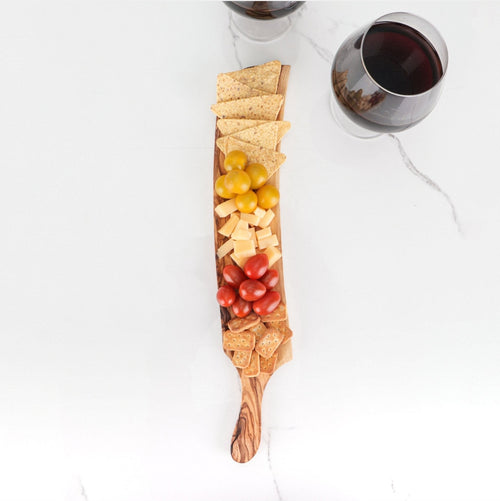 Handcrafted Olive Wood Charcuterie Dish – Thoughtful Gift from The Gift Shop UAE